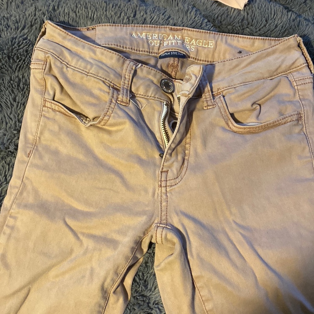 American Eagle Outfitters Light Pink Jeans